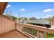 View from a private balcony overlooking neighborhood homes and trees at 305 21St Ave. S # 108, Myrtle Beach, SC 29577