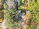 Aerial view of the property showing the layout of the house and yard at 447 Bragdon Ave., Georgetown, SC 29440