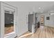 Bright kitchen featuring stainless steel refrigerator and modern fixtures at 447 Bragdon Ave., Georgetown, SC 29440