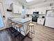 Well-equipped kitchen featuring granite countertops, stainless appliances, and ample counter space at 6001 - 1045 S Kings Hwy., Myrtle Beach, SC 29575