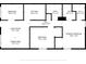 Home layout with labeled rooms and dimensions, showcasing the property's spatial design at 815 Rogers Dr., Myrtle Beach, SC 29577
