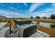 Relax in this hot tub, overlooking a tranquil pond at 2548 Brescia St., Myrtle Beach, SC 29579