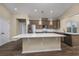 Modern kitchen with stainless steel appliances and an island with seating at 2548 Brescia St., Myrtle Beach, SC 29579