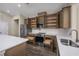 Modern kitchen featuring stainless steel appliances and ample cabinetry at 2548 Brescia St., Myrtle Beach, SC 29579