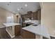 Modern kitchen with stainless steel appliances and an island at 2548 Brescia St., Myrtle Beach, SC 29579