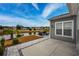 Enjoy the backyard view from this spacious patio at 2548 Brescia St., Myrtle Beach, SC 29579