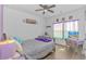 Charming bedroom with double bed and TV at 624 Watercliff Dr., Longs, SC 29568