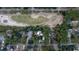 High-angle view showcasing home's location near golf course at 272 Old Ashley Loop, Pawleys Island, SC 29585