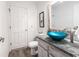 Clean bathroom with vessel sink, updated vanity, and modern fixtures at 272 Old Ashley Loop, Pawleys Island, SC 29585
