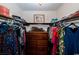 Large walk-in closet with ample shelving and hanging space at 272 Old Ashley Loop, Pawleys Island, SC 29585