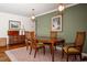 Dining area with oval table and six chairs at 272 Old Ashley Loop, Pawleys Island, SC 29585