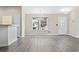 Bright dining room with hardwood floors and large window at 3368 Merganser Dr., Conway, SC 29527