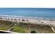 Stunning beach view showcasing the ocean, sand, and inviting outdoor areas at 4719 S Ocean Blvd. # 609, North Myrtle Beach, SC 29582