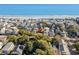 Aerial view of beach neighborhood, property location marked at 6001 - D07 S Kings Hwy., Myrtle Beach, SC 29575