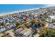 Aerial view of beach neighborhood, property location marked at 6001 - D07 S Kings Hwy., Myrtle Beach, SC 29575
