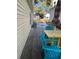 Long deck with patio furniture and a view of the backyard at 6001 - D07 S Kings Hwy., Myrtle Beach, SC 29575