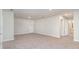 Neutral bedroom featuring neutral carpeting and large closet at 1106 Barrington Way, Conway, SC 29526
