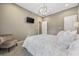 Bedroom with a queen bed and ensuite bathroom at 301 Climbing Vine Ct., Conway, SC 29526