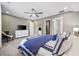 Bedroom with a queen bed, dresser and neutral color scheme at 301 Climbing Vine Ct., Conway, SC 29526