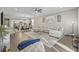 Spacious living room with hardwood floors and open concept floor plan at 301 Climbing Vine Ct., Conway, SC 29526