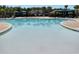 Resort-style community pool featuring shallow wading area and multiple cabanas at 4463 Livorn Loop # 4463, Myrtle Beach, SC 29579