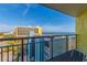 Balcony with ocean and building views at 6804 N Ocean Blvd. # 1009, Myrtle Beach, SC 29572