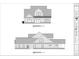 Rear and right elevation plan for a home featuring a sun room and patio at 1020 Clamour Ct., Conway, SC 29526