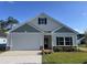 Charming single-Gathering home with a two-car garage and nicely manicured lawn in a desirable neighborhood at 134 Hancher Dr., Myrtle Beach, SC 29588