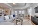 Open concept living area with comfortable seating and easy access to the kitchen and dining area at 134 Hancher Dr., Myrtle Beach, SC 29588