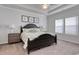 Spacious main bedroom featuring tray ceilings and neutral decor at 134 Hancher Dr., Myrtle Beach, SC 29588