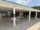 Community pool area with covered seating at 2013 Silvercrest Dr. # 30-A, Myrtle Beach, SC 29579