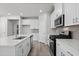 Well-equipped kitchen featuring stainless steel appliances, sleek countertops, and a center island at 2048 Copper Creek Loop, Longs, SC 29568