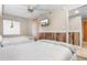 Guest bedroom with two twin beds and a ceiling fan at 205 74Th Ave. N # 1601, Myrtle Beach, SC 29572