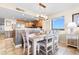 Dining area with table and chairs, kitchen view at 205 74Th Ave. N # 1601, Myrtle Beach, SC 29572