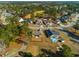 Aerial view showcasing a community of homes and landscape at 363 Long Meadow Dr., Loris, SC 29569