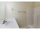 Simple bathroom with shower and single vanity at 363 Long Meadow Dr., Loris, SC 29569