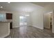 Dining area with hardwood floors and sliding door access at 363 Long Meadow Dr., Loris, SC 29569