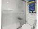 Bathroom with shower and toilet, updated vanity at 400 20Th Ave. N # 303, Myrtle Beach, SC 29577
