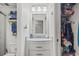 Bathroom with vanity, toilet and shower at 400 20Th Ave. N # 303, Myrtle Beach, SC 29577