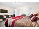 Bedroom with king-size bed and TV at 1025 Carolina Rd. # Z4, Conway, SC 29526