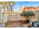 Small, private patio with small seating area at 1025 Carolina Rd. # Z4, Conway, SC 29526