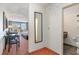 Hotel room with ocean view and bathroom access at 1501 S Ocean Blvd. # 909, Myrtle Beach, SC 29577