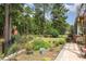 Landscaped garden with various plants and flowers at 2040 Woodburn Dr., Myrtle Beach, SC 29579