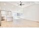 Open concept kitchen with stainless steel appliances and island at 2409 Causey Dr., North Myrtle Beach, SC 29582