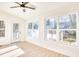 Bright sunroom with hardwood floors and multiple windows at 2409 Causey Dr., North Myrtle Beach, SC 29582