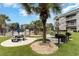 Enjoy outdoor cooking in this community grilling area with picnic tables at 4753 Wild Iris Dr. # 104, Myrtle Beach, SC 29577