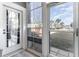 Sunroom with glass doors and view of backyard at 4753 Wild Iris Dr. # 104, Myrtle Beach, SC 29577