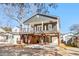 Stylish coastal home with dark gray siding and spacious deck at 6001 - 1450 S Kings Hwy., Myrtle Beach, SC 29575