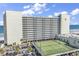 Oceanfront building with tennis courts and parking at 9400 Shore Dr. # 818, Myrtle Beach, SC 29572