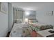 Bedroom with two twin beds and ocean-themed decor at 9400 Shore Dr. # 818, Myrtle Beach, SC 29572